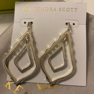 Kendra Scott Gold earrings